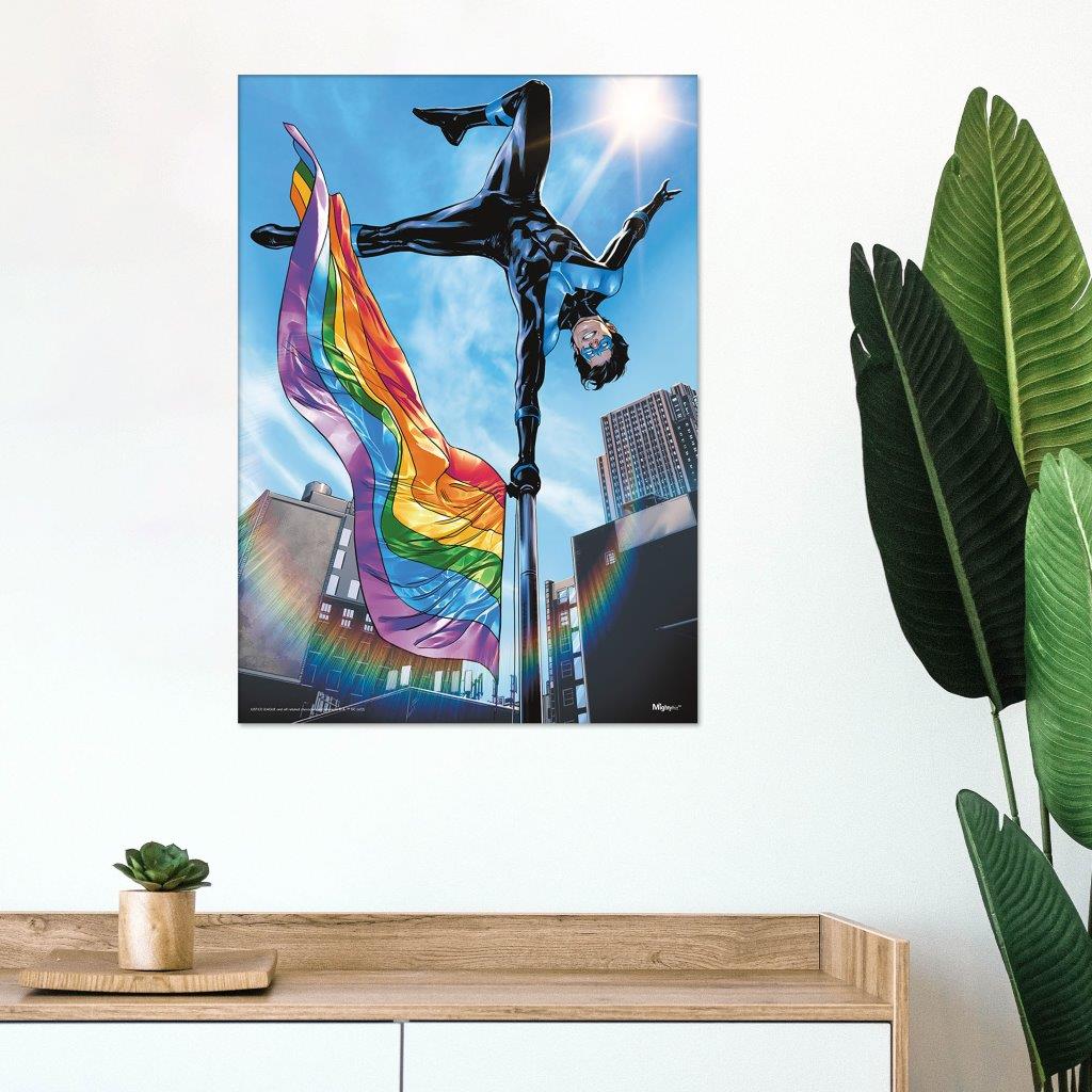 DC Comics (Nightwing - Pride) MightyPrint™ Wall Art MP17240774